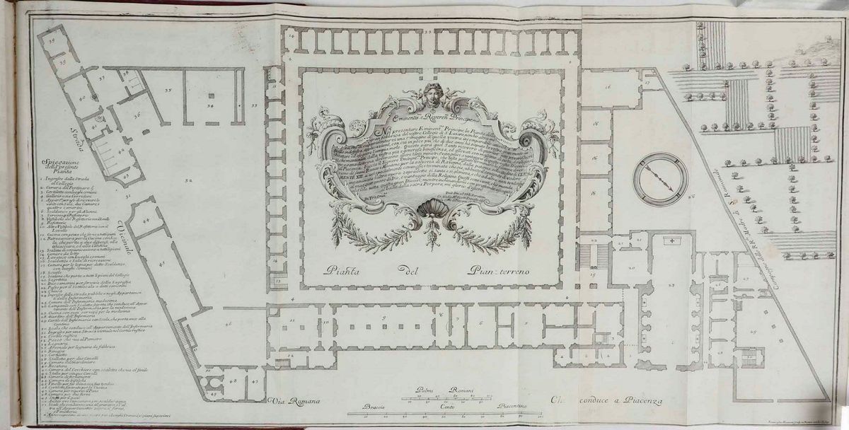 Giulio Alberoni - Memorie Istoriche della Fondazione ed Erezione del Nuovo Collegio Ecclesiastico...