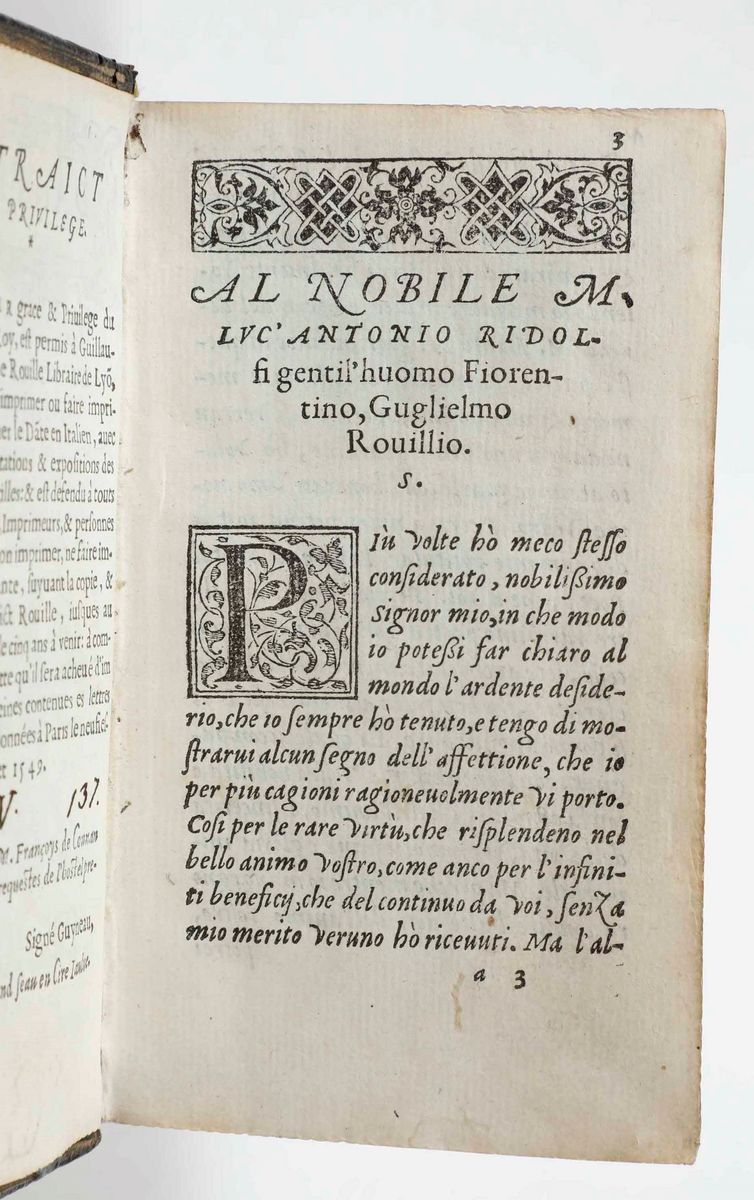 Dante Alighieri - Dante con Nuove, Et Utili Ispositioni...in Lione, Appresso Guglielmo Rouillio, ...