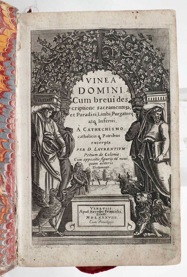 Lorenzo Pezzi - Vinea Domini...Venetiis, Apud Haeredes Francisei Ziletti, 1588