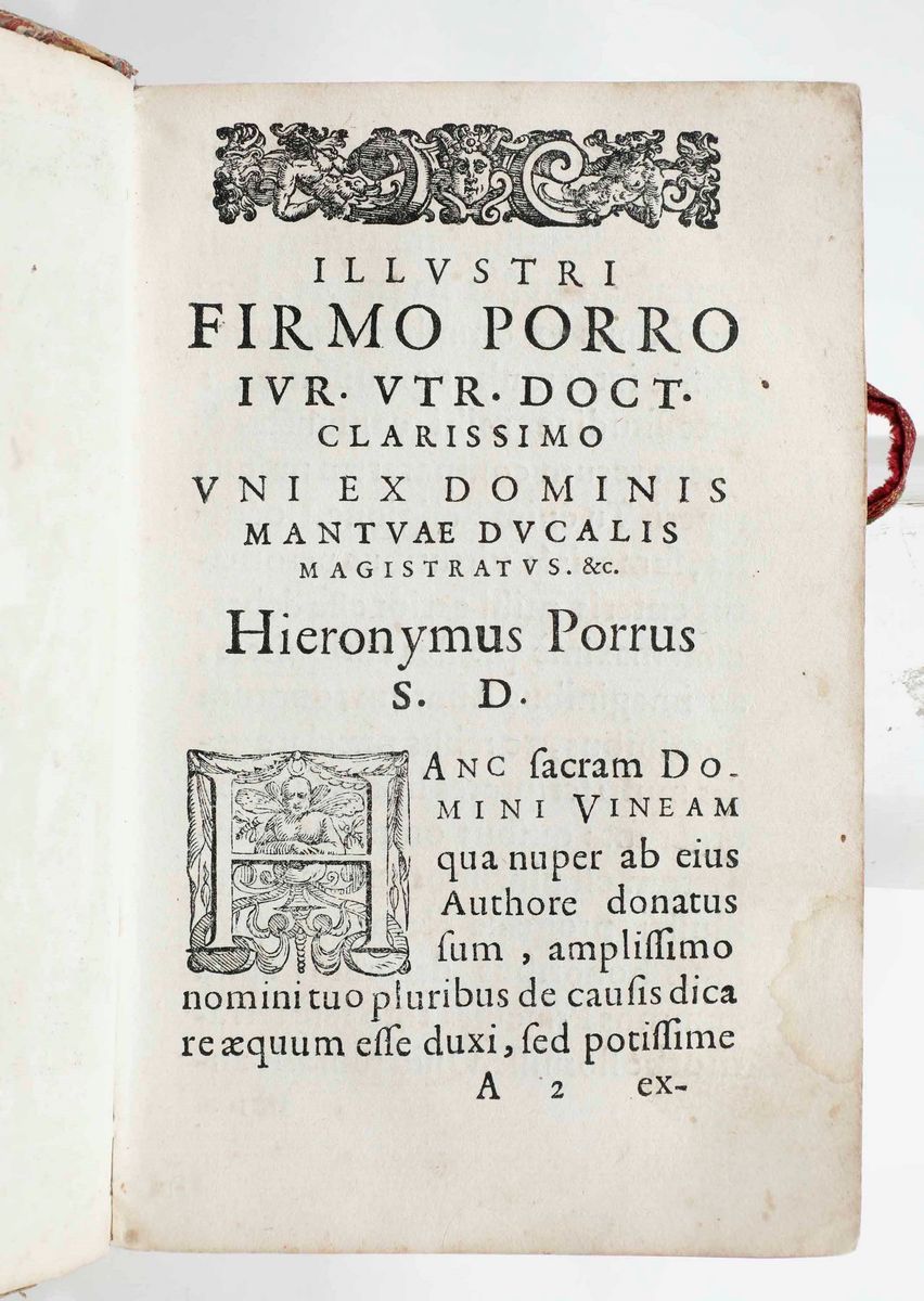Lorenzo Pezzi - Vinea Domini...venetiis, Apud Haeredes Francisei Ziletti, 1588