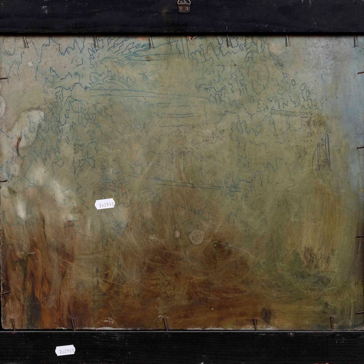 Scuola Olandese del XVII secolo, Scena d’interno, olio su tela