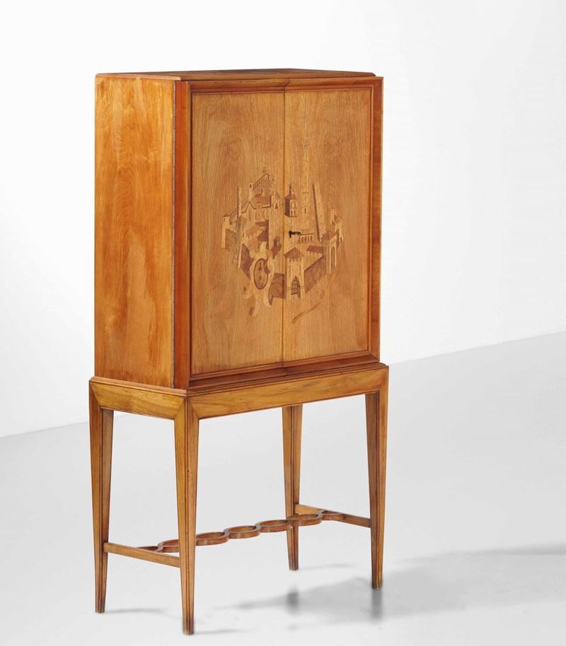 Luigi Scremin : Mobile contenitore  - Auction 20th century furniture - Cambi Casa  [..]