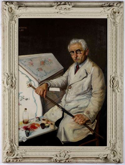 Francesco Torsegno (1922-2011) Ritratto del Padre Alfredo All’età di 53 Anni (1944)ritratto della...