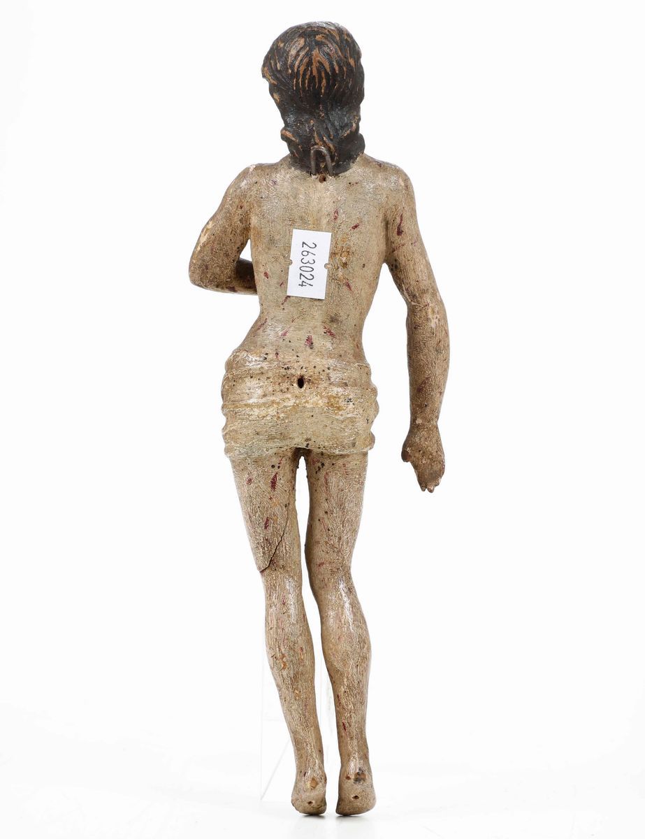 Cristo. Legno Policromo. Arte del XVIII Secolo