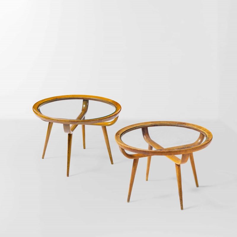 Due tavoli bassi  - Auction Design - Cambi Casa d'Aste