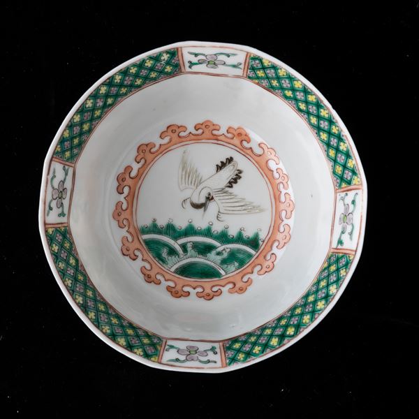 A porcelain bowl, China, Qing Dynasty