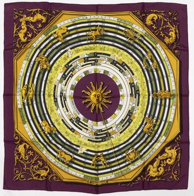 Due Foulards Hermès in Seta, Anni ‘50 - ‘60