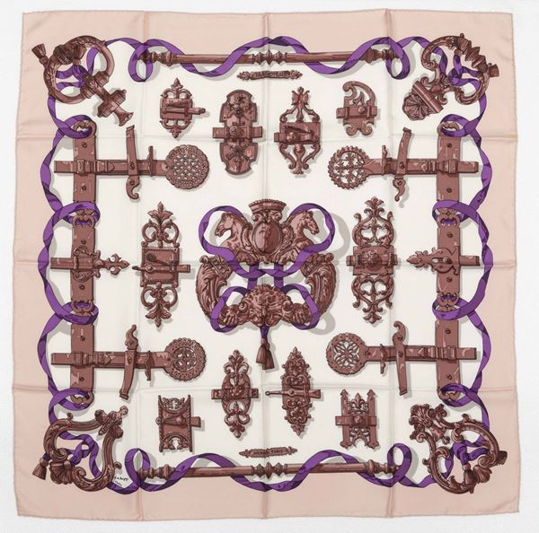 Due foulards Hermès in seta, anni ‘50 - ‘60