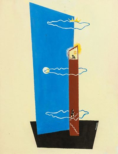 Tavola per Cantastorie di Campari, 1932