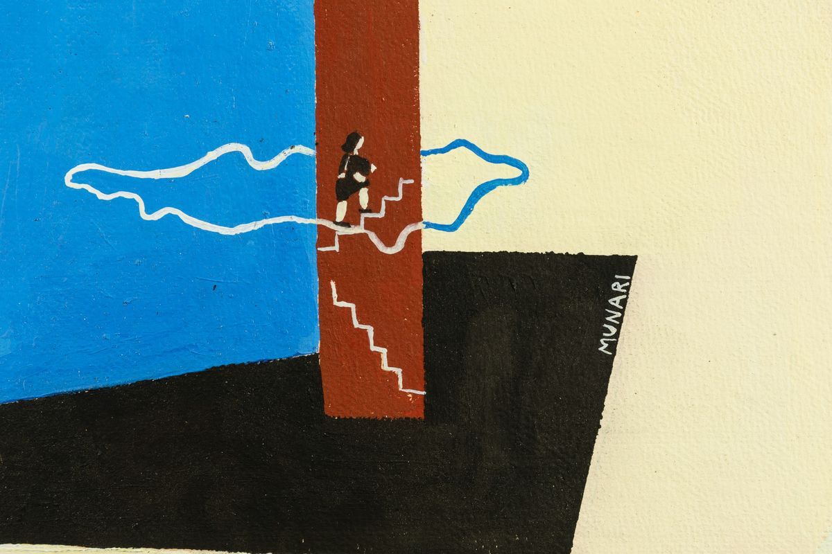 Bruno Munari - Tavola per Cantastorie di Campari, 1932