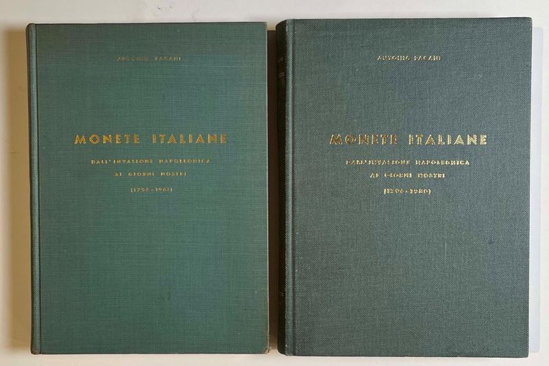 PAGANI A. Monete italiane dall'invasione napoleonica ai giorni nostri (1796-1980).  - Asta Numismatica - Cambi Casa d'Aste
