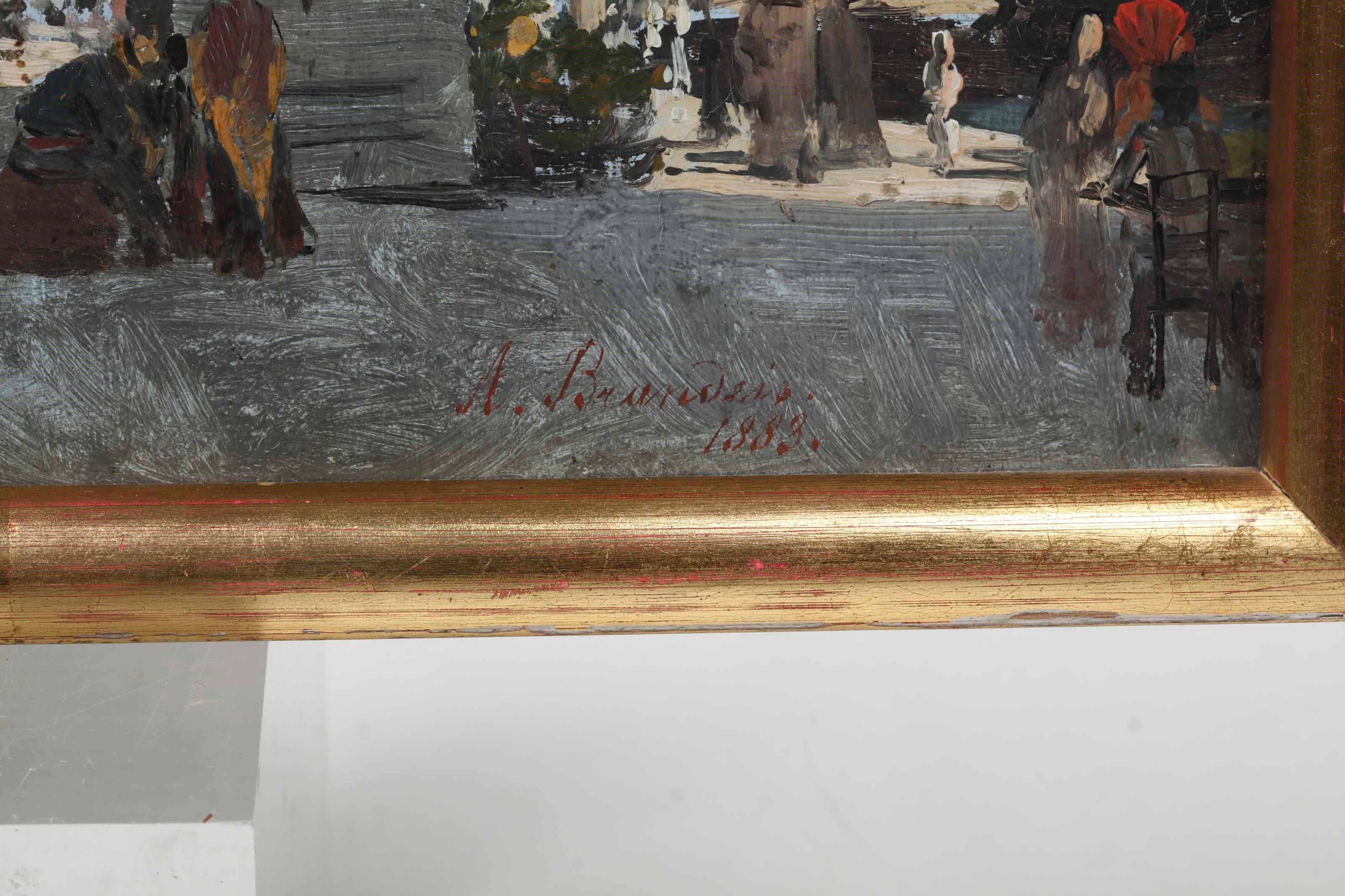 Antonietta Brandeis - La Festa del Redentore di Fronte la Basilica del Redentore alla Giudecca