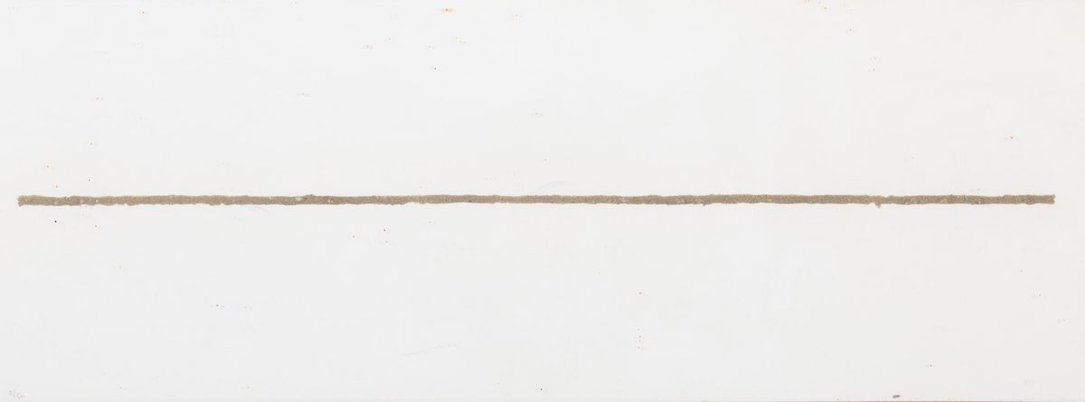 Giovanni Anselmo - Linea Terra
