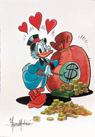 Zio Paperone, il Luccichio Dell’amore