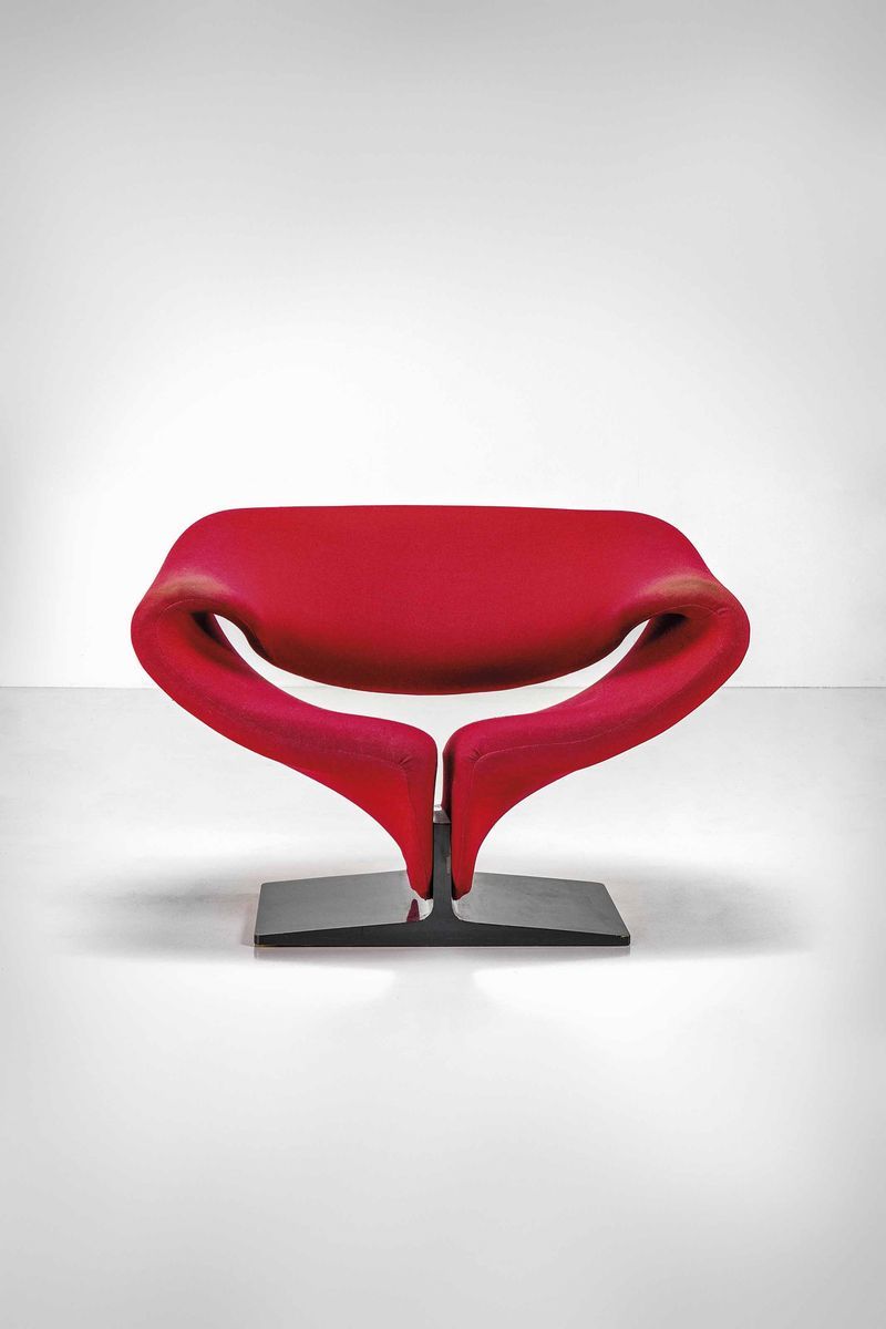 Pierre Paulin - Poltrona Mod. F582 Ribbon