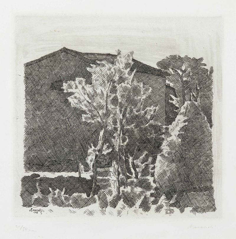 Giorgio Morandi - Poggio al Mattino
