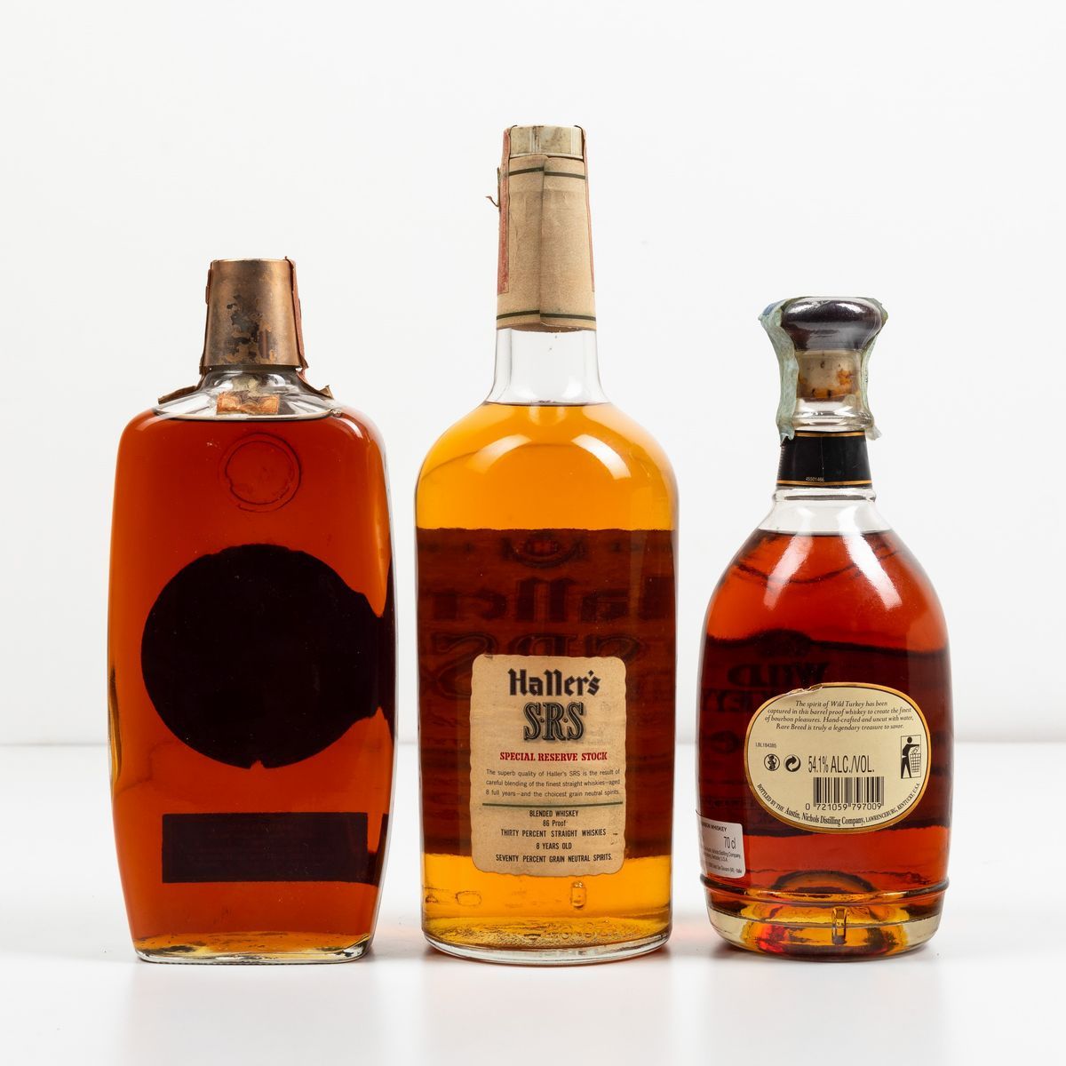 Master's Rare, Kentucky Straight Bourbon Whiskeyhaller's Srs, Blended Whisky Special Reserve 8 Ye...