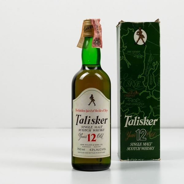 Talisker, Single Malt Scotch Whisky 12 years old