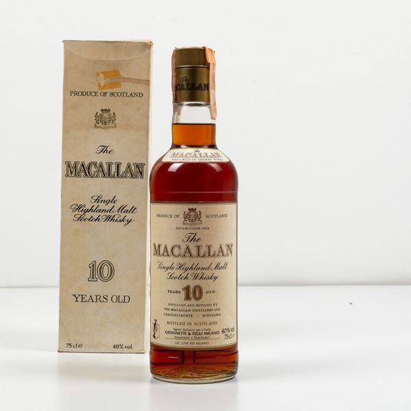 Macallan, Single Highland Malt Scotch Whisky 10 years old