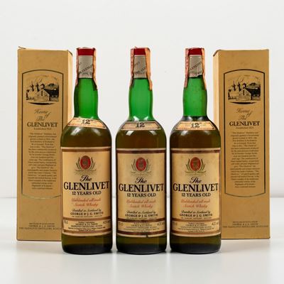The Glenlivet, Unblended All Malt Scotch Whisky 12 Years Old