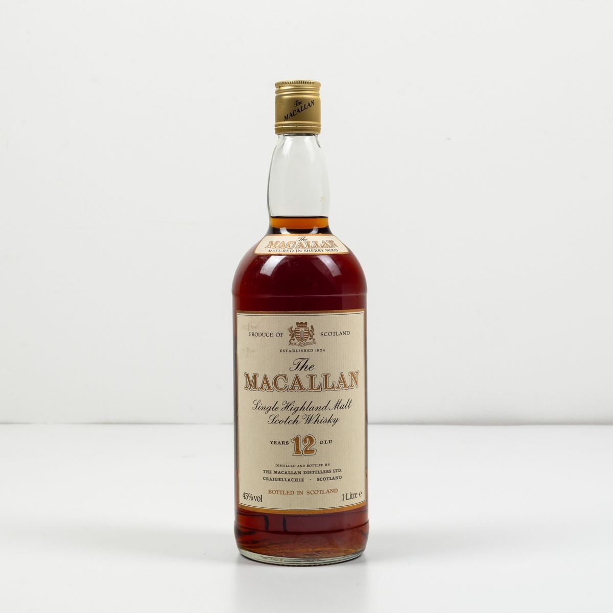 Macallan, Single Highland Malt Scotch Whisky 12 Years Old