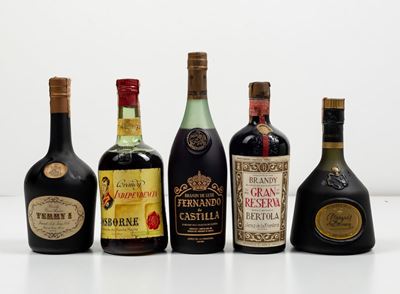 Fernando De Castilla, Brandy Deluxmarques De Domecq, Brandy Reserve Realterry I, Brandy Grand Res...