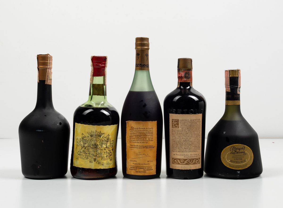 Fernando De Castilla, Brandy Deluxmarques De Domecq, Brandy Reserve Realterry I, Brandy Grand Res...