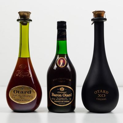Otard, Cognac X.o.otard, Cognac Baron Otard Fine Champagne V.s.o.p.otard, Prince De Cognac Vieill...