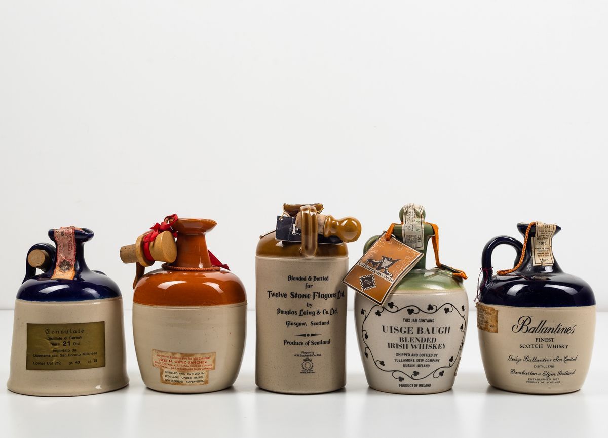 Ballantine's, Finest Scotch Whiskyconsulate, Finest Scotch Whisky 21 Years Oldusquaebach, Blended...