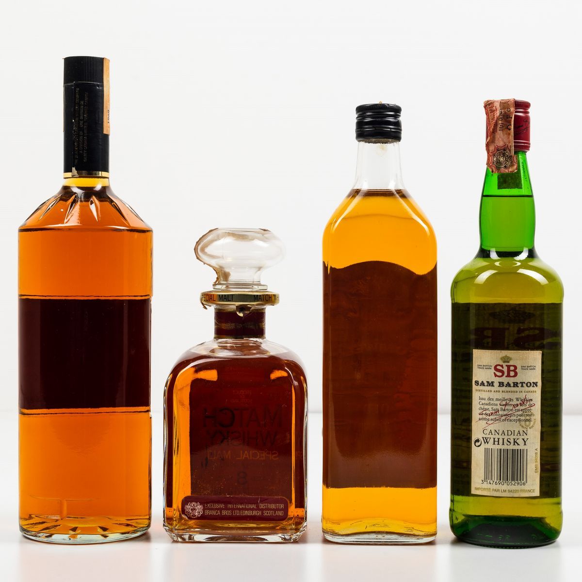 Black Velvet, Canadian Whiskyburn Brae, Match Whisky Special Malt 8 Years Oldcromwell’s, Old Scot...
