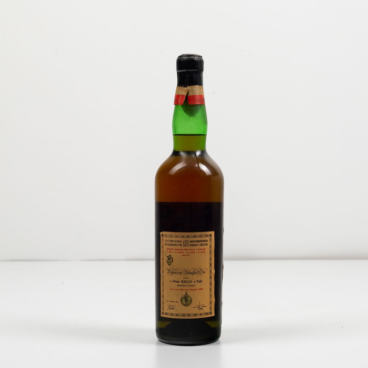 Diego Rallo & Figli, Marsala Vergine Old Label