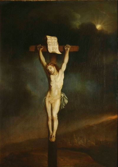 Scuola del XVII Secolo Crocifissione