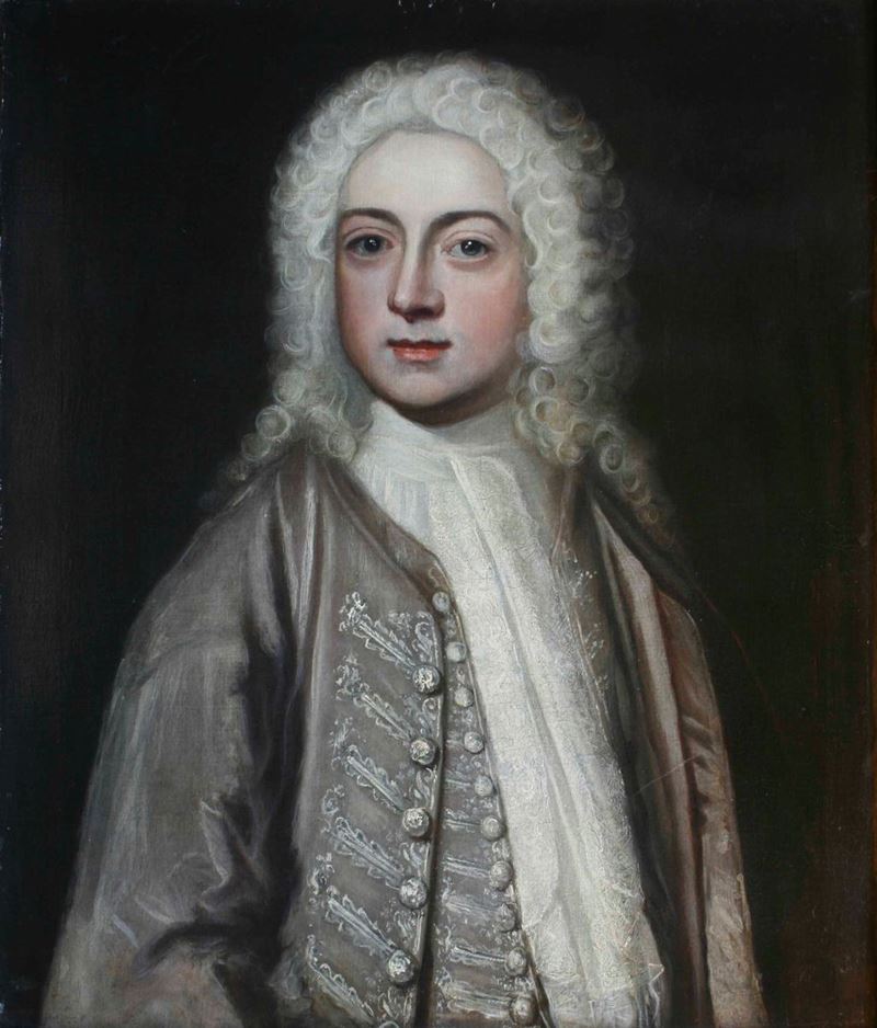 Scuola del XVIII secolo Ritratto di giovane  - olio su tela - Auction Old Masters | Cambi Time - Cambi Casa d'Aste