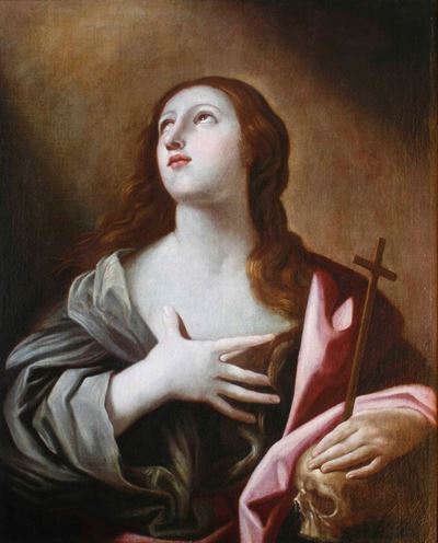 Scuola del XVIII Secolo Maria Maddalena Penitente