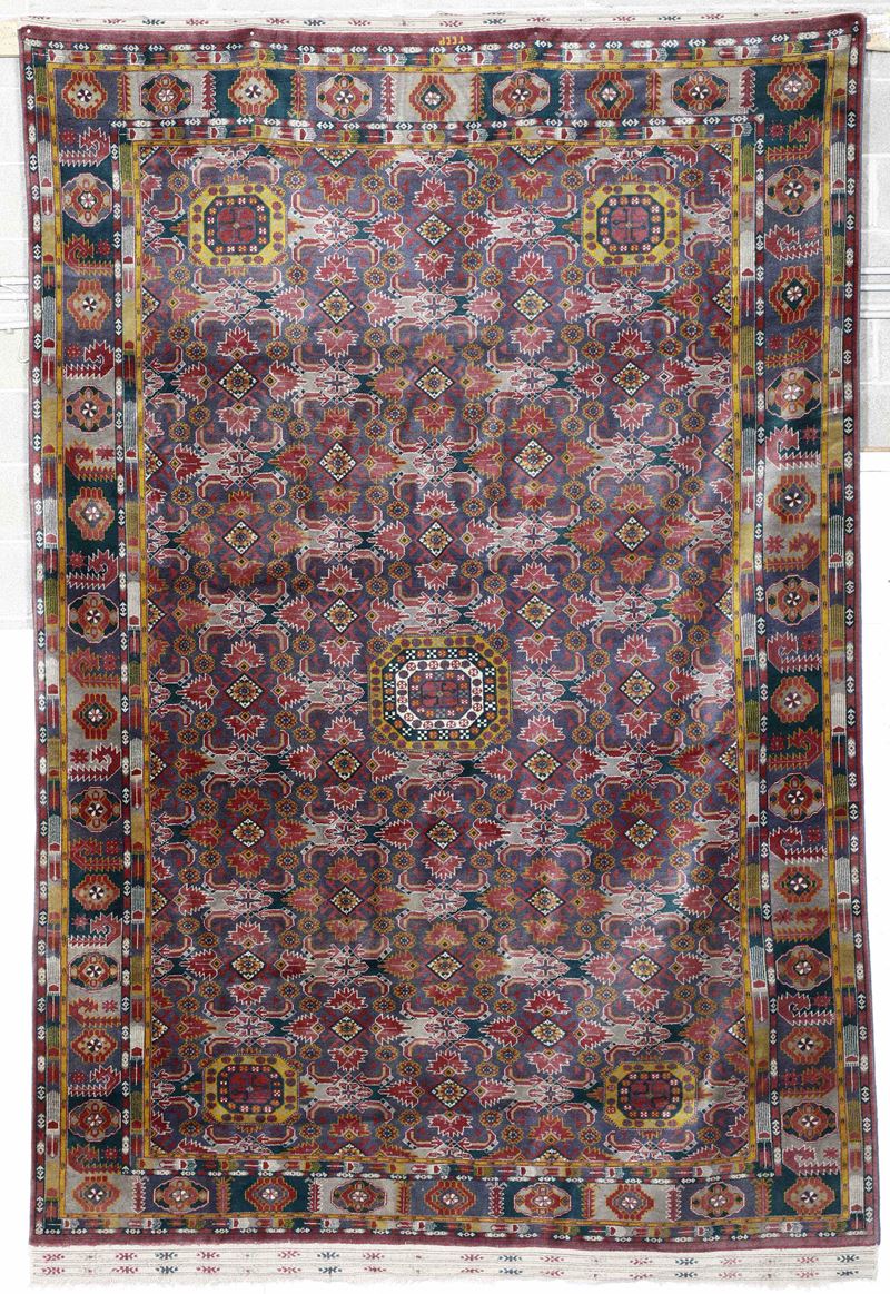 Tappeto Beshir, est Turkestan inizio XX secolo  - Auction Carpets - Cambi Casa d'Aste