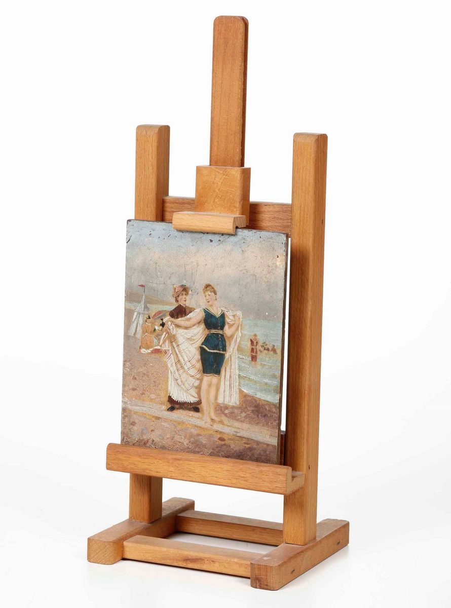 Pittore del XIX-XX Secolo la Signora al Bagno