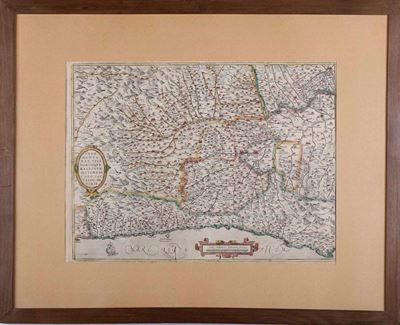 Stampa Geografica. "pedemontanae"