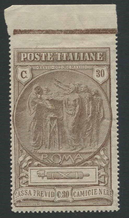 1923, Regno d'Italia, Camicie Nere.  - Auction Philately and Postal History - Cambi Casa d'Aste