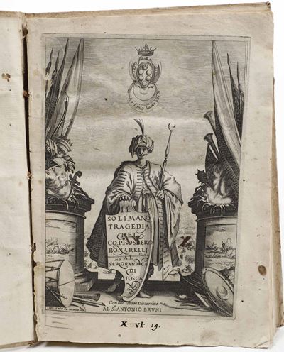 Prospero Bonarelli il Solimano Tragedia del Co. Prospero Bonarelli al Ser. Granduca di Toscana, c...