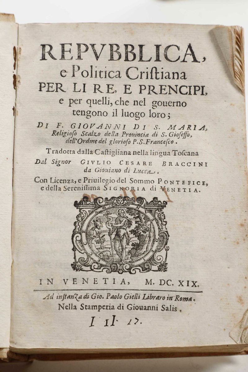Giulio Antonio Ridolfi - L’enneade Socratica Overo le Nove Lettioni Accademiche, Roma, Presso Dom...