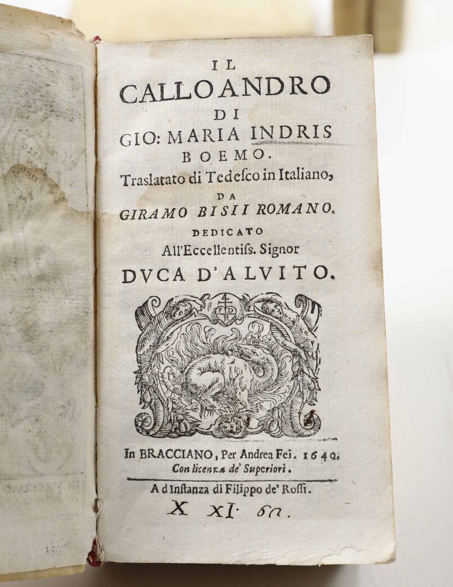 Francesco Pona - La Galleria delle Donne Celebri, in Roma, per il Corbelletti, 1635