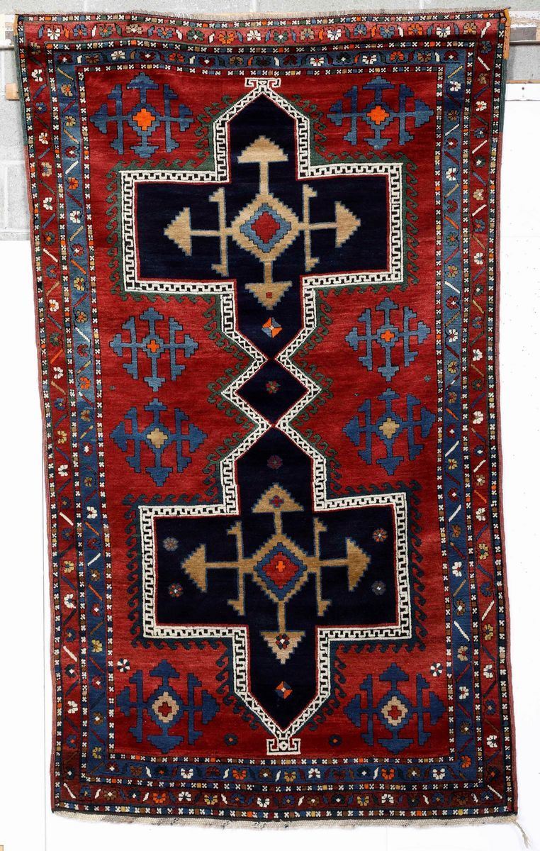 Tappeto Kazak, Caucaso inizio XX secolo  - Auction Carpets - Cambi Casa d'Aste