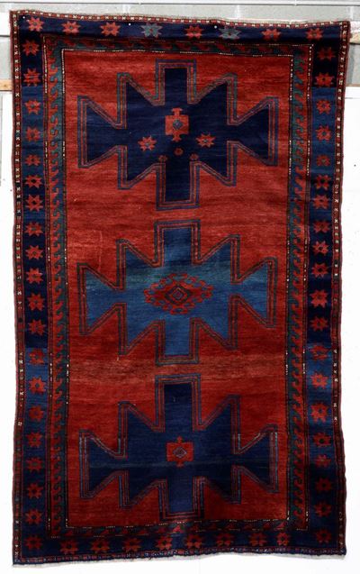 Tappeto Kazak, Caucaso Prima Metà XX Secolo