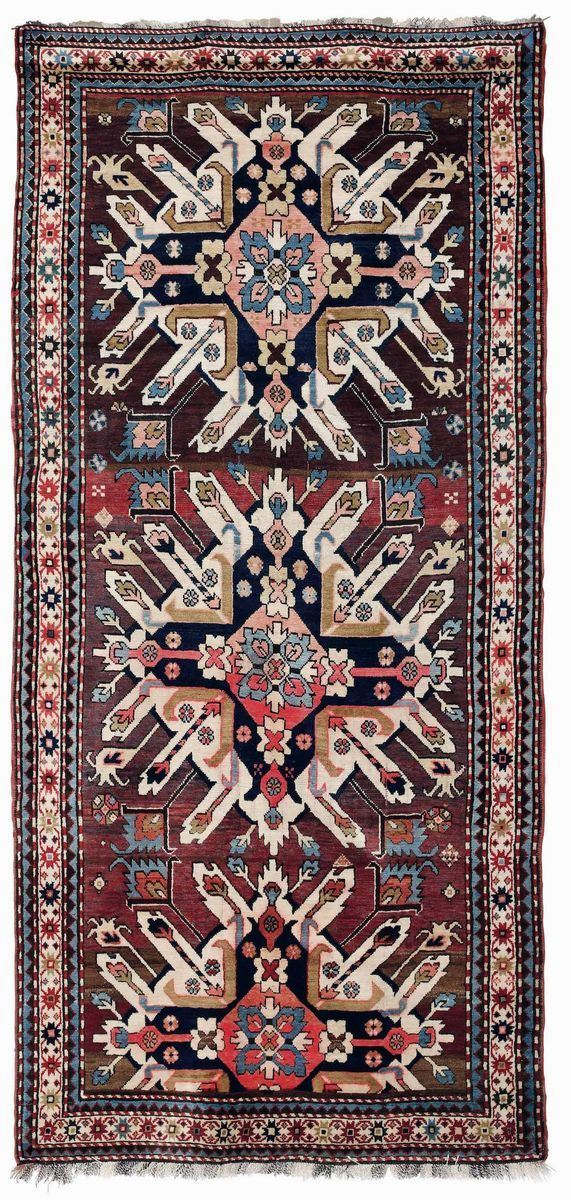 Tappeto Chelaberd, Caucaso fine XIX inizio XX secolo  - Auction Rugs and Carpets - Cambi Casa d'Aste