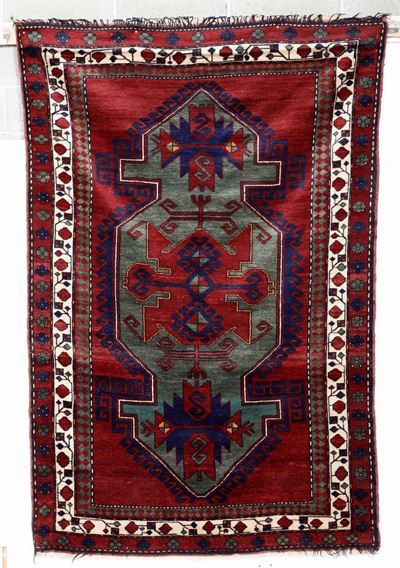 Tappeto Kazak, Caucaso Prima Metà XX Secolo