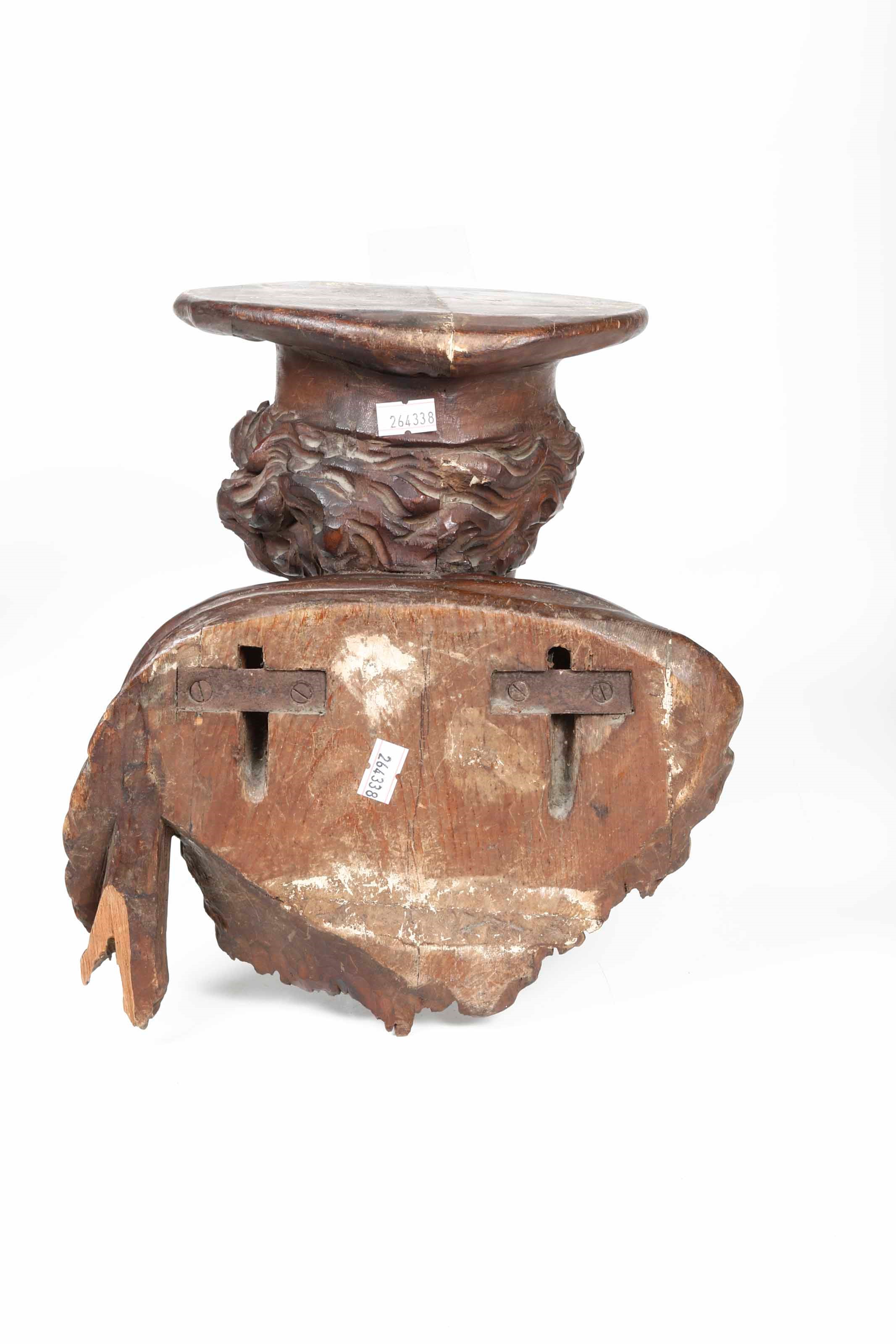 Scultura in Rame, Busto in Legno e Reliquiario in Metallo