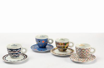 Set Composto da 4 Tazze da Cappuccino