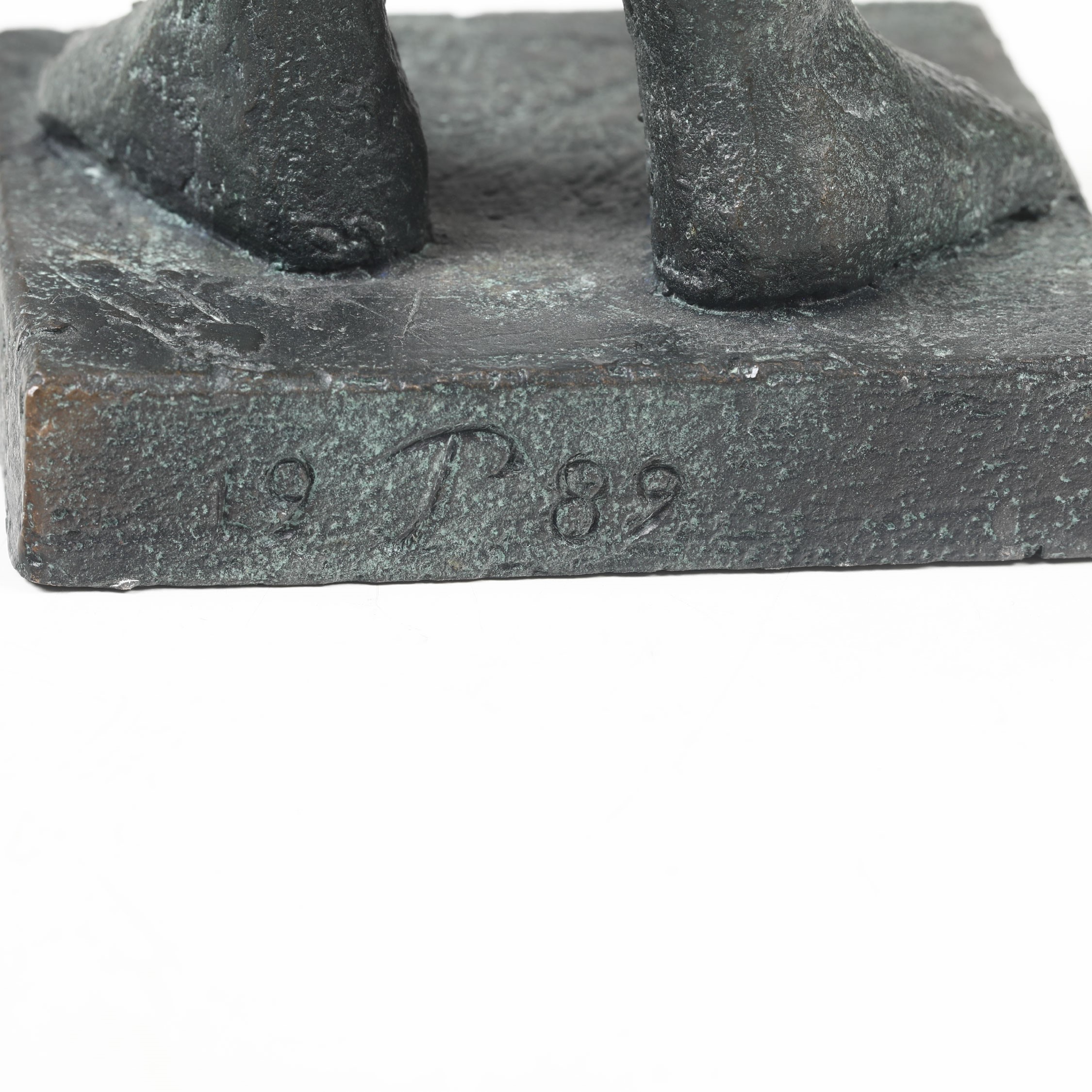 Fonditore del XX secolo, Nudo femminile in bronzo fuso e patinato
