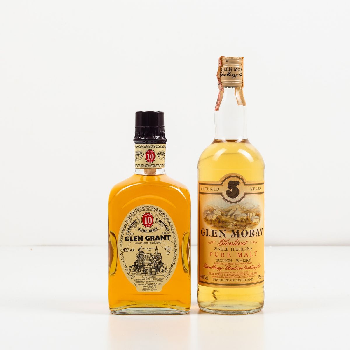 Glen Grant, Special Distillery Reserve Scotch Whisky Pure Malt 10 Years Oldglen Moray - Glenlivet...