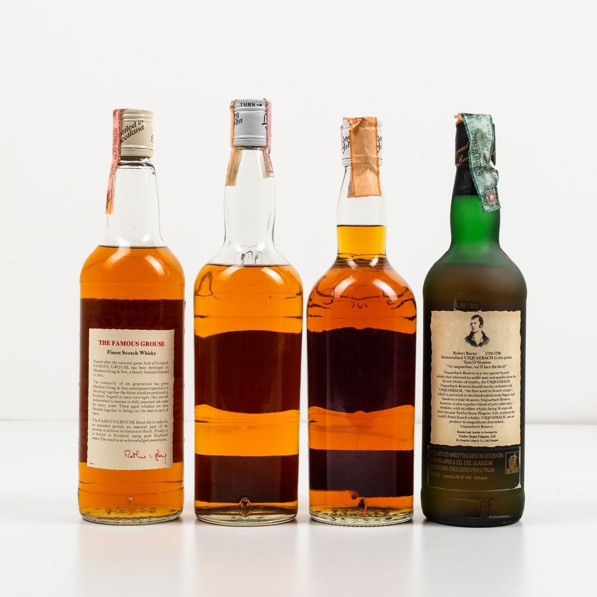 Matthew Gloag & Son, The Famous Grouse Finest Scotch Whiskylong John, Blended Scotch Whisky Speci...